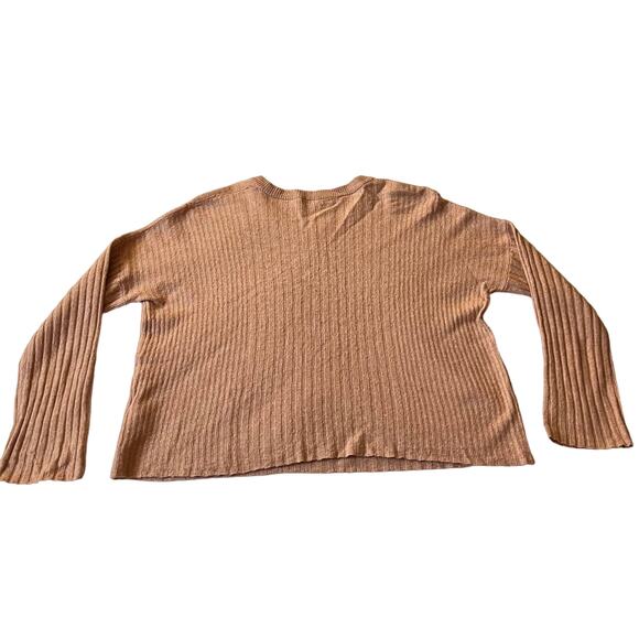 Madewell Crewneck Pullover Ribbed Sweater Size X-Small Relaxed Fit Girly Cozy - Picture 3 of 8